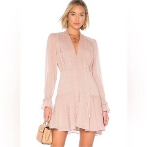 Revolve The Jetset Diaries Lily Rose Mini Dress Pink Sz M